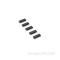 Conector de cabezal hembra de paso de 2,54 mm recto 5P